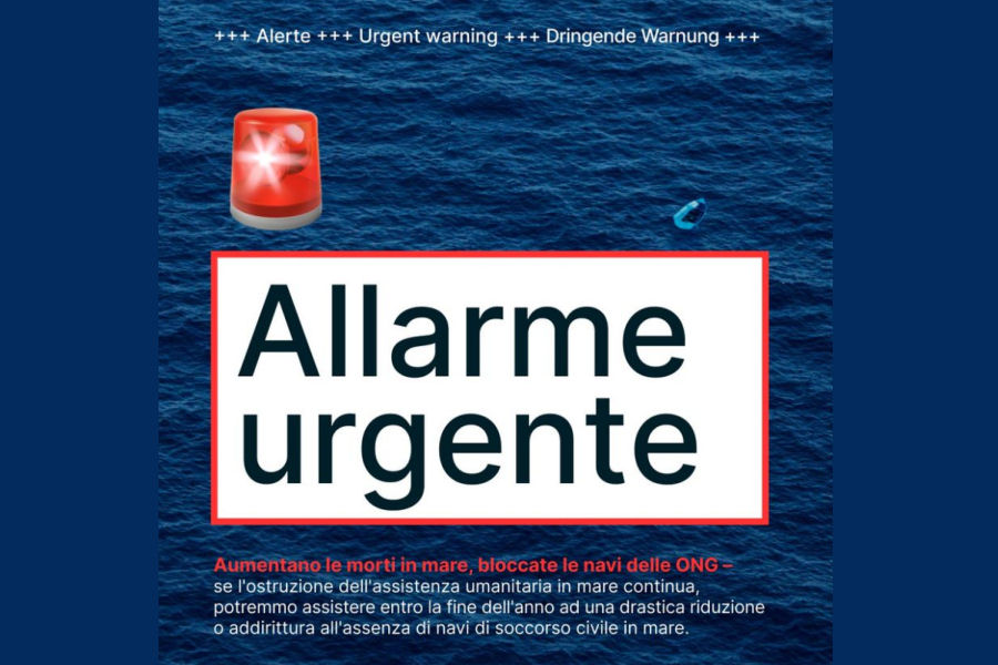 Appello urgente delle ONG alle Istituzioni Europee per evitare nuove tragedie