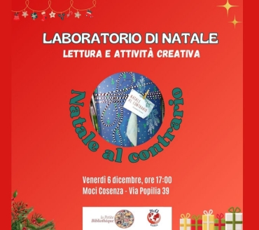 La Petite Bibliothèque e Moci Cosenza festeggiano insieme l'arrivo del Natale